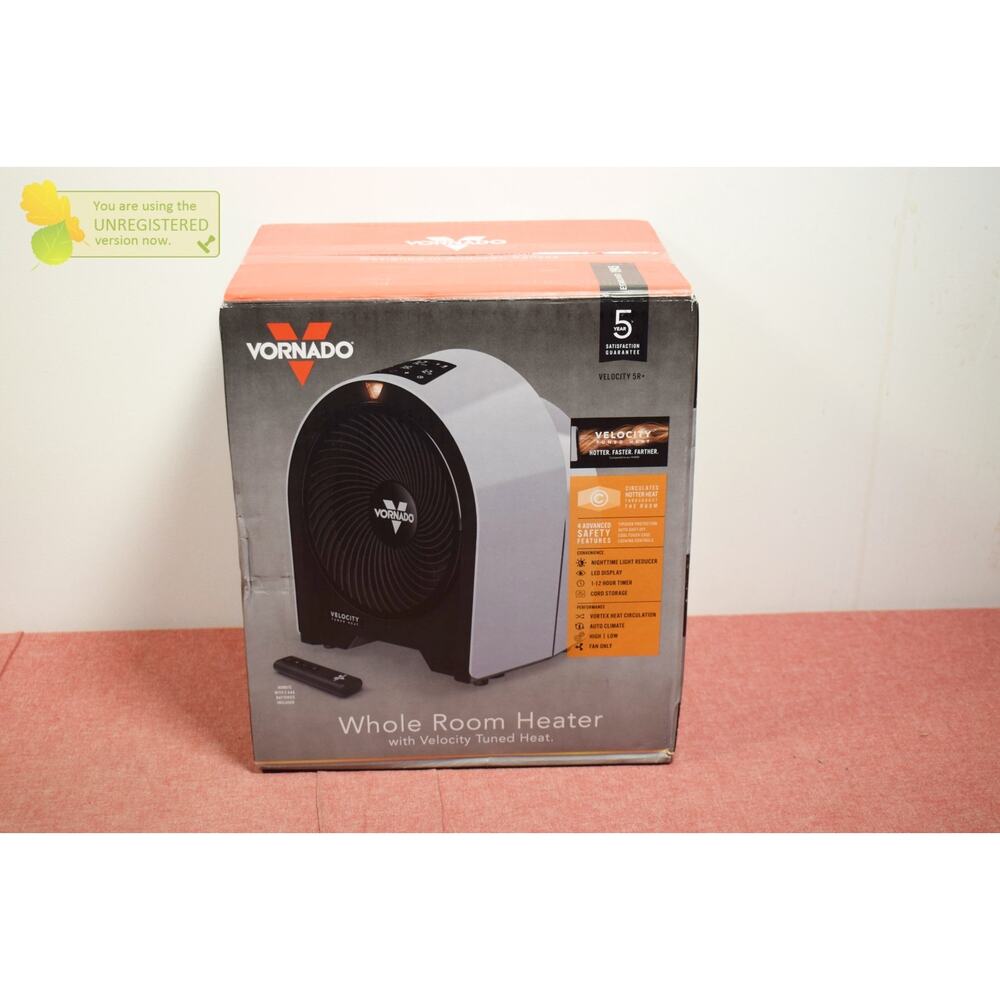 Vornado Velocity 5R Space Heater Cool Gray